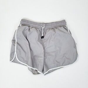 Lululemon Grey Shorts Varsity Striped Lightweight Short Hotty Hot Drawstring